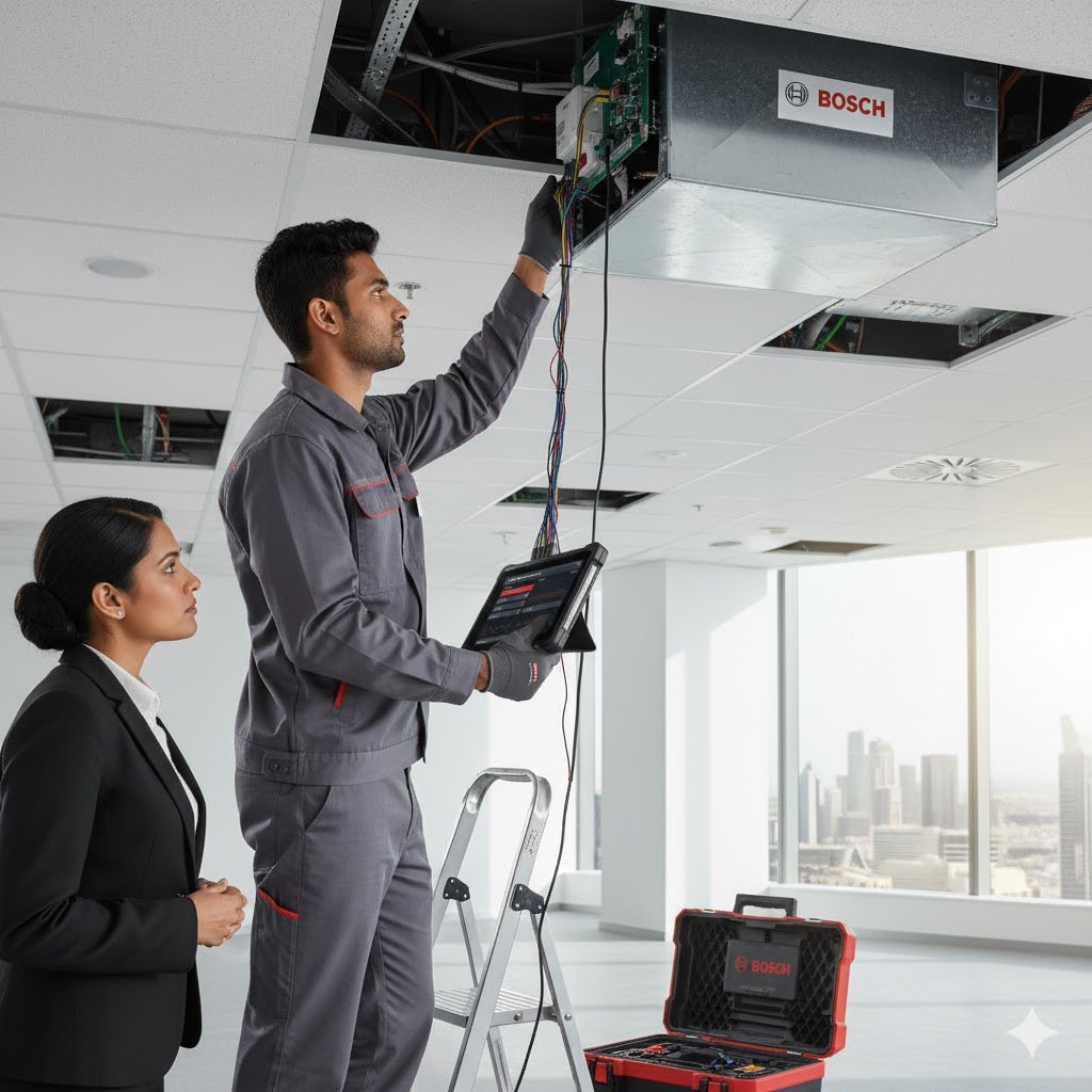 Bosch ducted and central AC repair UAE