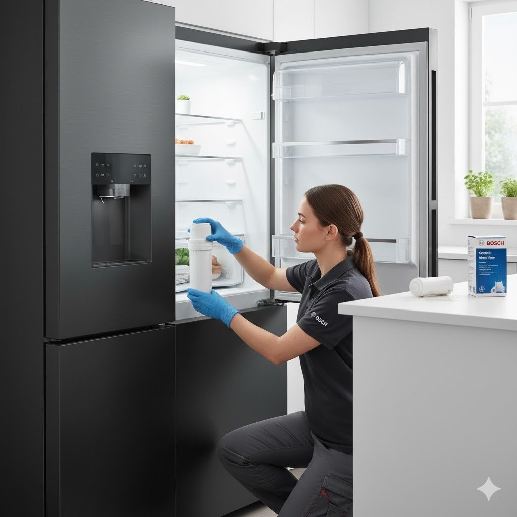 Bosch refrigerator maintenance tips Dubai