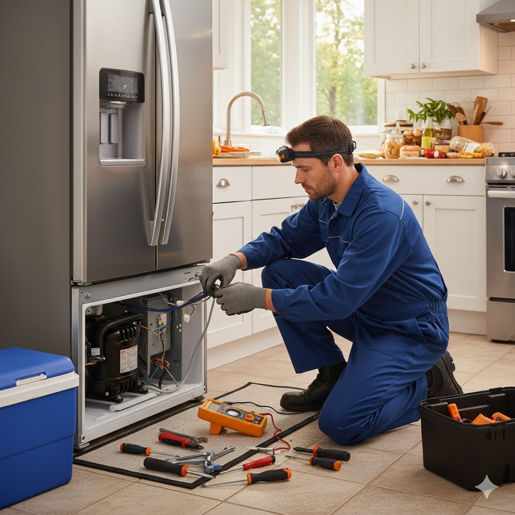 Bosch refrigerator repair Dubai - technician service
