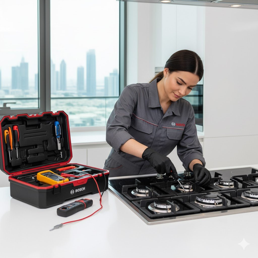 Bosch cooking range service Dubai